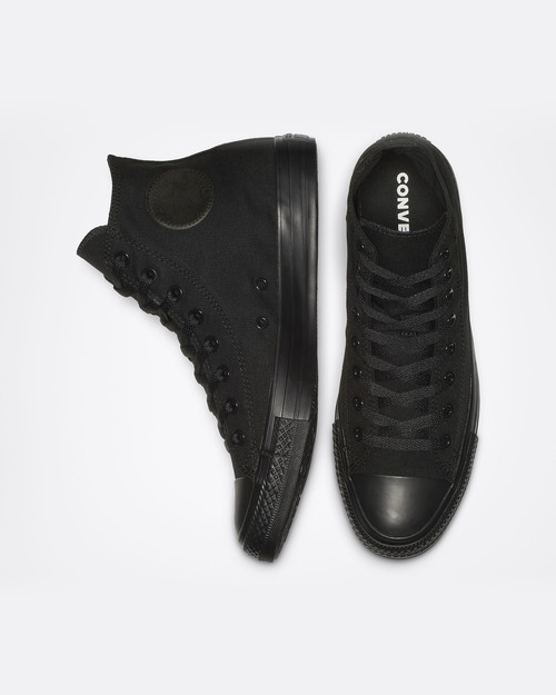 allstar classic color TripleBlack upper side