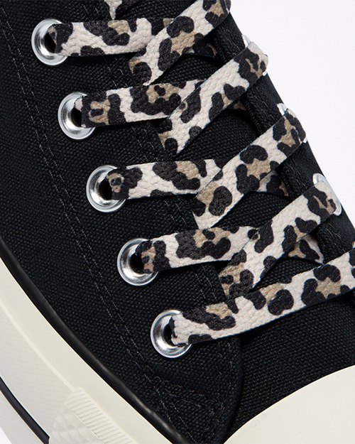 archive print black color shoe strap enlarge