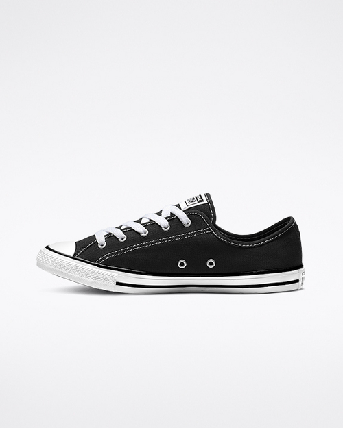 allstar basic converse black color side