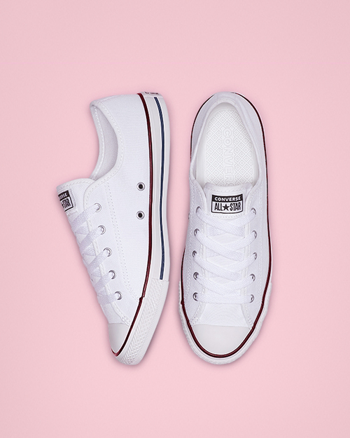 allstar basic converse white color above