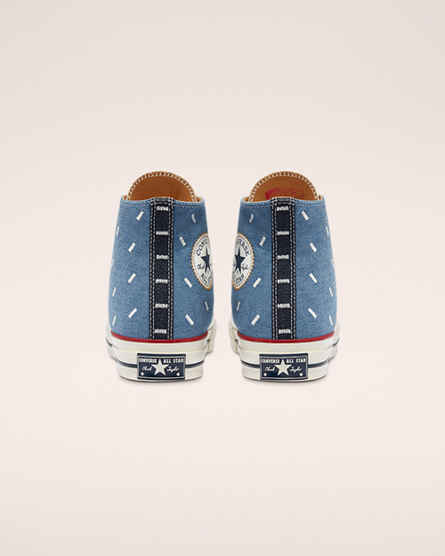 indigo blue color back