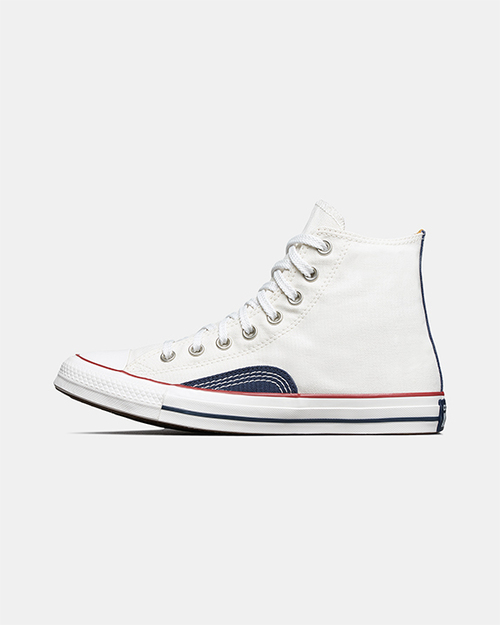 indigo white color side