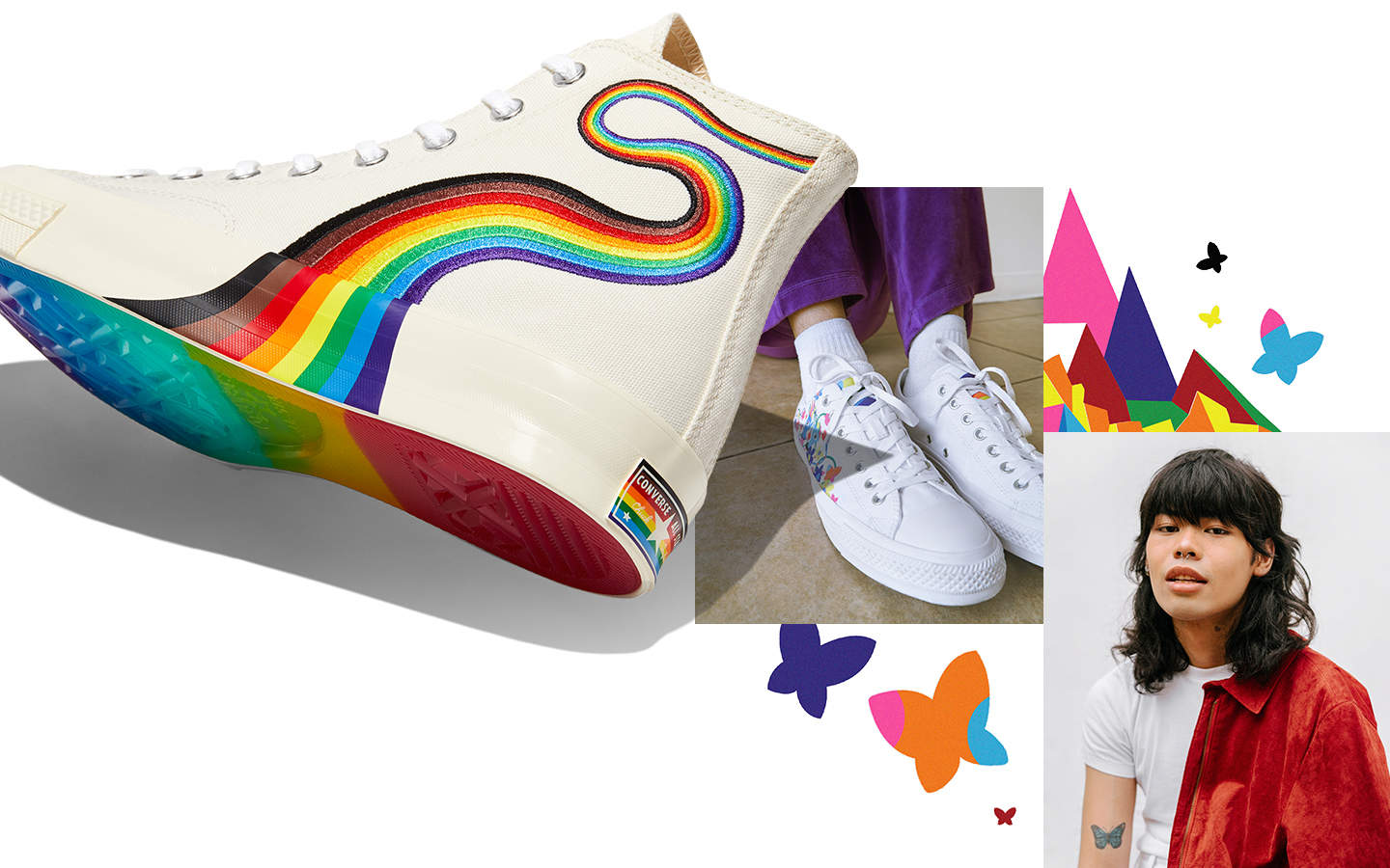 컨버스 프라이드 컬렉션을 출시합니다.