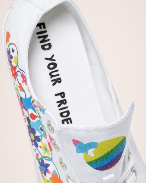 pride white color zoom insole