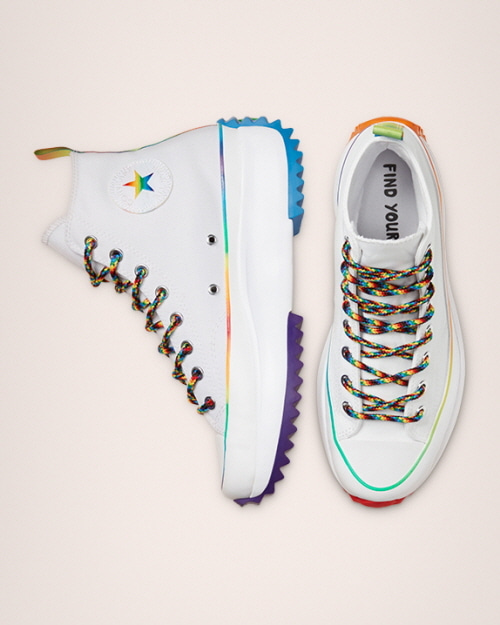 runstar pride white color above