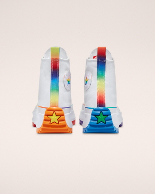 runstar pride white color back