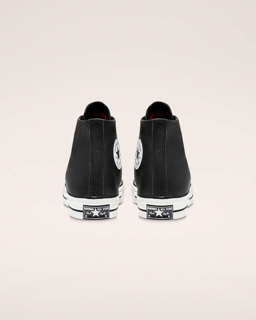 leather black color back