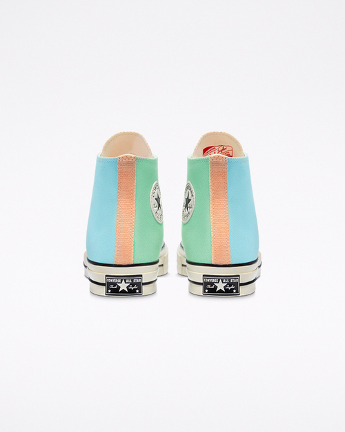 tri panel mint color back