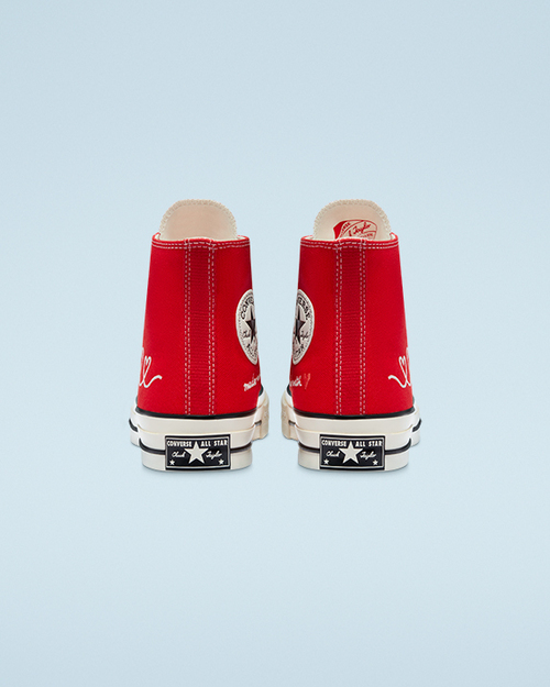 valentine red color back